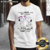 Alt Text: Cute Peanuts Snoopy T-shirt with I Can't Argue With My Husband, He's Older phrase, perfect for humorous couples.