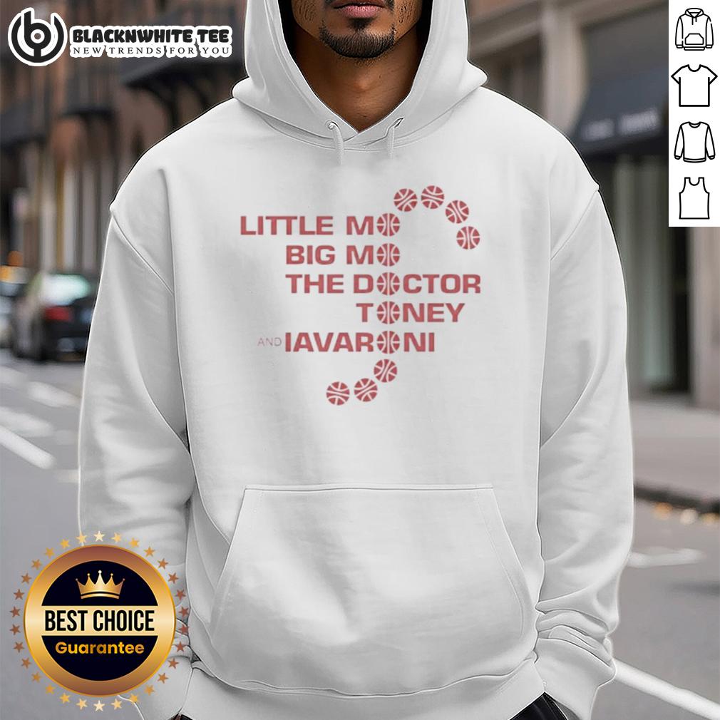 Funny Little Mo Big Mo The Doctor Toney And Iavaroni Hoodie Funny Little Mo Big Mo The Doctor Toney and Iavaroni hoodie featuring a quirky design and vibrant colors.