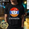 Funny Almost 150 Armenian T-Shirt featuring humorous text and vibrant colors, perfect for Armenian culture enthusiasts.