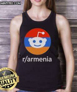 Funny Almost 150 Armenian Tank Top featuring a humorous design celebrating Armenian culture and pride.