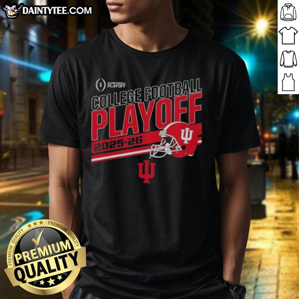 funny-indiana-hooisers-football-2025-26-cfb-playoff-stripe-t-shirt-1 Funny Indiana Hoosiers Football 2025-26 CFB Playoff Stripe T-Shirt featuring bold graphics and vibrant colors.