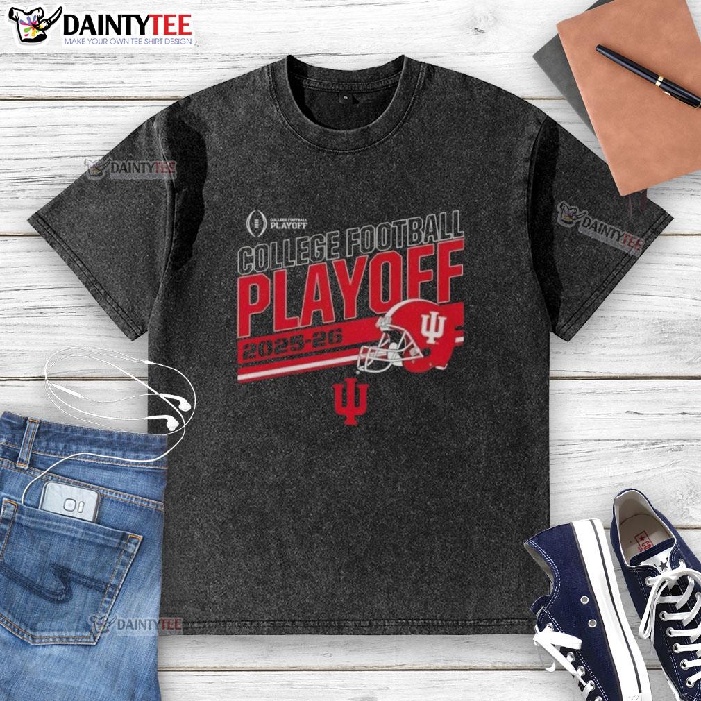 funny-indiana-hooisers-football-2025-26-cfb-playoff-stripe-washed-t-shirt Funny Indiana Hoosiers Football 2025-26 CFB Playoff Stripe Washed T-Shirt featuring a vibrant design for fans.