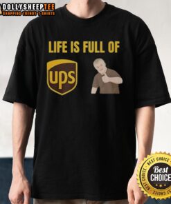 Alt Text: Funny Life Is Full Of Ups And Downs T-Shirt featuring a playful graphic design and vibrant colors.