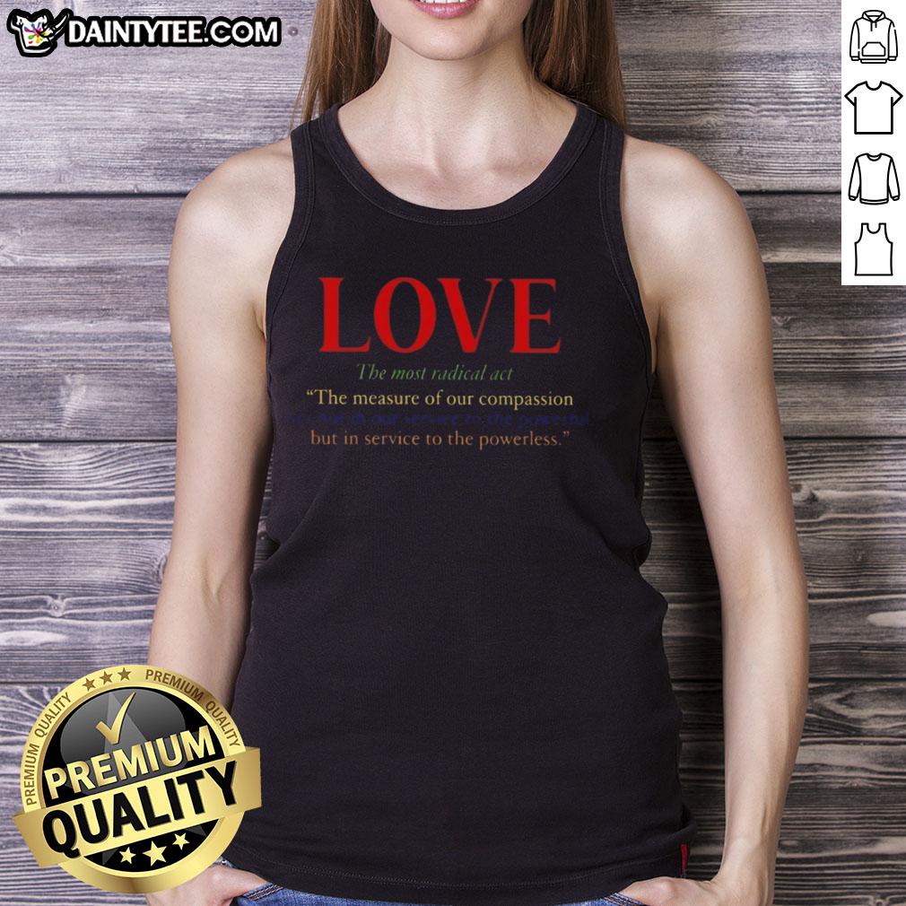 funny-love-the-most-radical-act-tank-top Funny Love The Most Radical Act Tank Top featuring a playful design perfect for expressing love and humor.