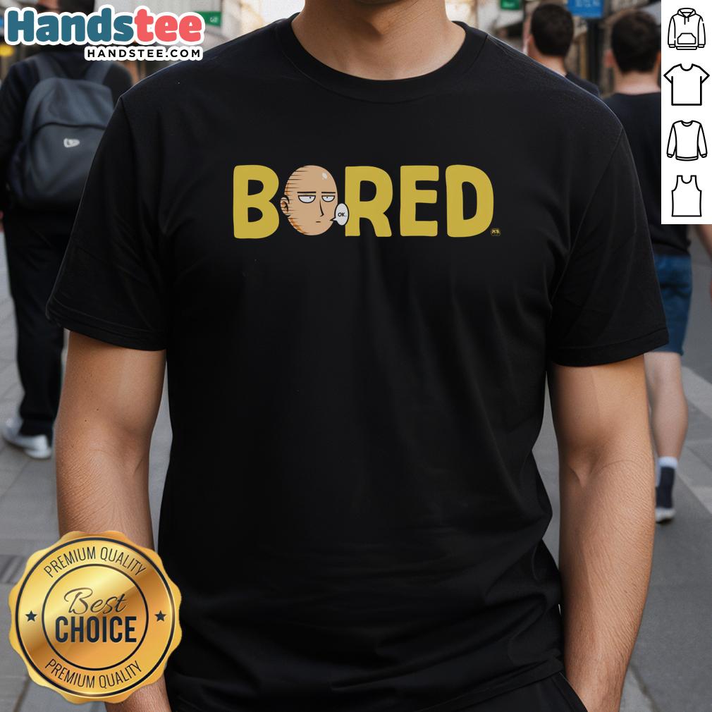 funny-one-punch-man-saitama-ok-meme-bored-hero-t-shirt Funny One-Punch Man Saitama meme on a bored hero T-Shirt, showcasing humor and anime style for fans.