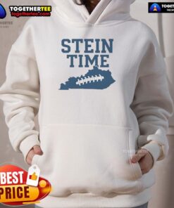 Alt Text: Funny Will Stein Time Kentucky State Football Hoodie featuring a humorous design for fans of Kentucky State football.