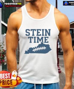 Funny Will Stein Time Kentucky State Football tank top design featuring vibrant graphics and a playful theme.
