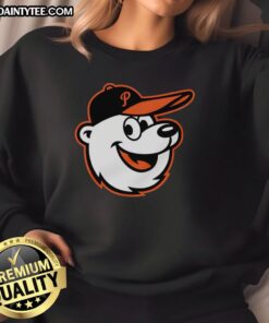 Good Baltimore King Pete Alonso sweatshirt featuring bold graphics and vibrant colors for baseball fans.