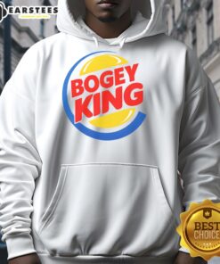 Good Bogey King Burger King Logo Hoodie featuring vibrant logo design and comfortable fit for casual wear.
