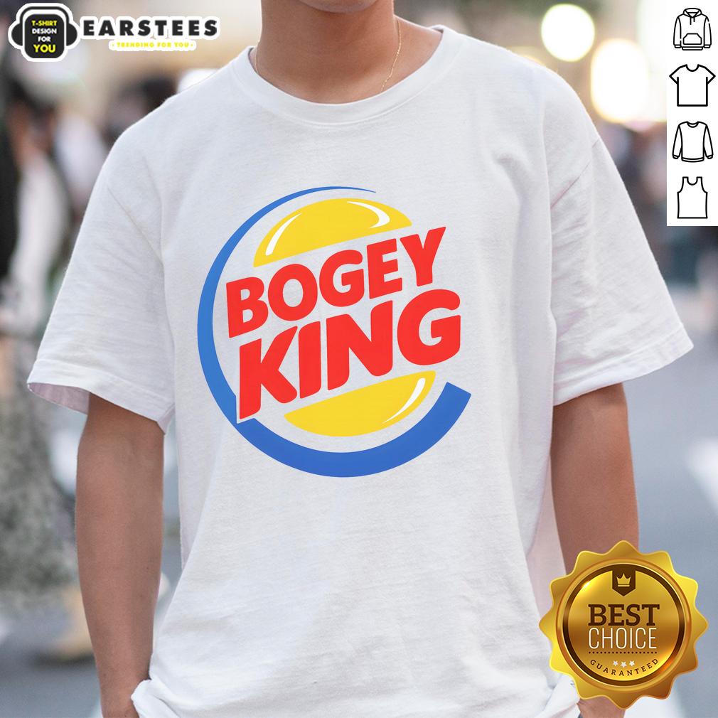 good-bogey-king-burger-king-logo-t-shirt Good Bogey King Burger King Logo T-Shirt featuring a playful design of the iconic Burger King logo for fans.