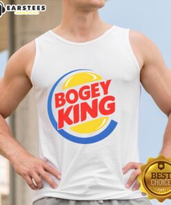 Good Bogey King Burger King logo tank top featuring a playful design and vibrant colors, perfect for casual wear.
