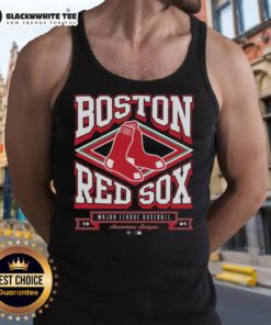 Good Boston Red Sox heater tank top featuring vibrant team colors and logo, perfect for fans to showcase their team spirit.