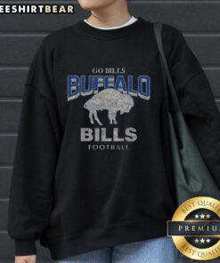Good Buffalo Bills Historic Head-On Sweatshirt featuring team logo and vibrant colors for fans and collectors.