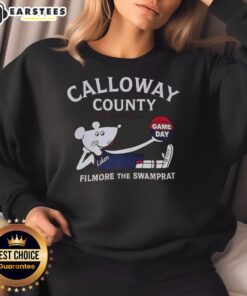 Good Calloway County Basketball Fillmore The Swamprat sweatshirt featuring a stylish design for fans and players.