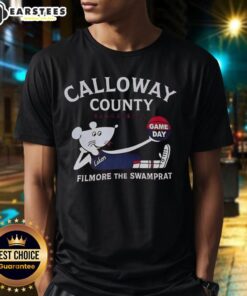 Good Calloway County Basketball Fillmore The Swamprat T-Shirt featuring vibrant graphics and team spirit design.