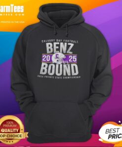 Good Calvary Football is Benz Bound 2025 hoodie featuring a stylish design for fans supporting their team.