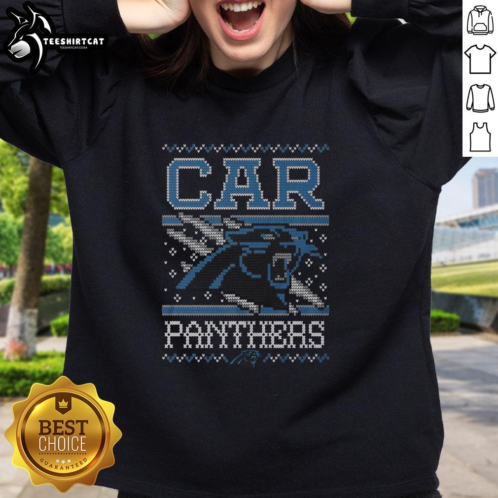 good-carolina-panthers-holiday-sweatshirt Cozy Good Carolina Panthers holiday sweatshirt featuring team logo, perfect for festive game day celebrations.