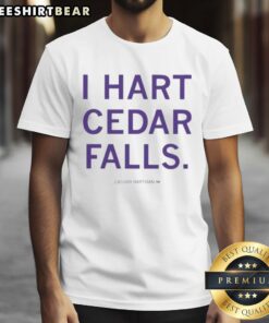 Good Cassidy Hartman I Hart Cedar Falls T-Shirt featuring a bold graphic design, perfect for casual wear in Cedar Falls.