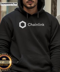 Stylish Good Chainlink Link Crypto merch hoodie featuring the Chainlink logo for crypto enthusiasts.