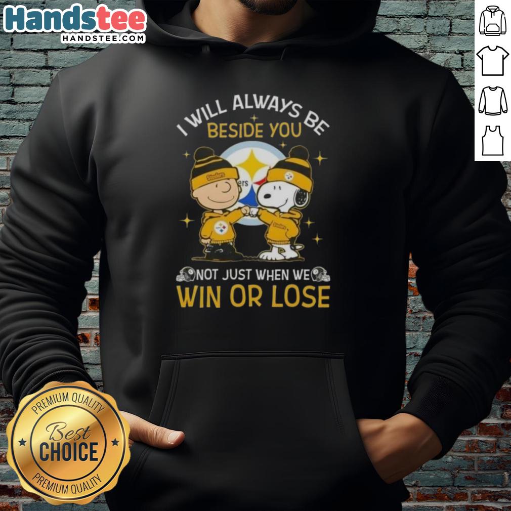 good-charlie-brown-and-snoopy-pittsburgh-steelers-i-will-always-be-beside-you-not-just-when-we-win-hoodie Good Charlie Brown and Snoopy hoodie for Pittsburgh Steelers fans: 'I Will Always Be Beside You, Not Just When We Win.'
