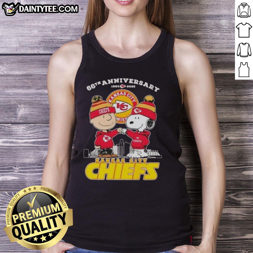 good-charlie-brown-x-snoopy-66th-anniversary-1960-2026-kansas-city-chiefs-skyline-tank-top Good Charlie Brown X Snoopy 66th Anniversary tank top featuring Kansas City Chiefs skyline design, 1960-2026.