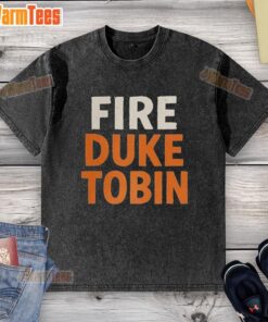 Alt Text: Good Cincinnati Bengals NFL fire Duke Tobin letter graphic on a washed t-shirt, perfect for fans.