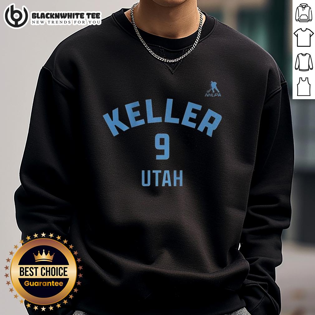 Good Clayton Keller Utah Mammoth Ice Hockey Name And Number 9 Sweatshirt Good Clayton Keller Utah Mammoth Ice Hockey sweatshirt with name and number 9 design, perfect for fans.