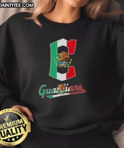 Good Cleveland Guardians baseball sweatshirt featuring the Mexican flag design, perfect for fans and stylish comfort.