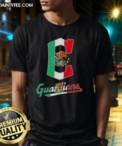 Good Cleveland Guardians Baseball T-Shirt featuring the Mexican flag design, perfect for fans celebrating diversity.