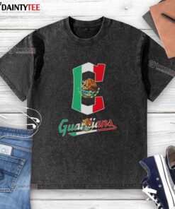 Good Cleveland Guardians baseball t-shirt featuring a Mexican flag design, perfect for fans celebrating diversity.