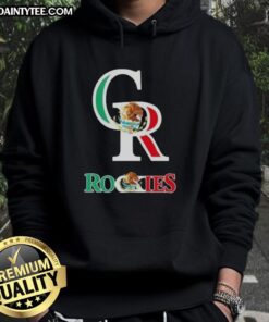 Good Colorado Rockies baseball hoodie featuring Mexican flag design, perfect for fans and style enthusiasts.