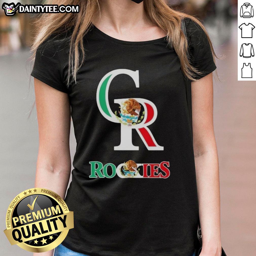 good-colorado-rockies-baseball-x-mexican-flag-ladies-tee Good Colorado Rockies baseball ladies tee featuring vibrant Mexican flag design, perfect for fans and casual wear.