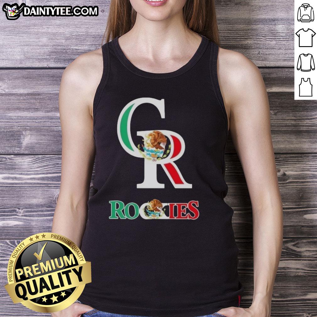 good-colorado-rockies-baseball-x-mexican-flag-tank-top Good Colorado Rockies baseball tank top featuring a vibrant Mexican flag design, perfect for fans and summer wear.