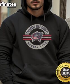 Good Columbus Blue Jackets Surround Hoodie featuring team colors and logo, perfect for fans and chilly game days.