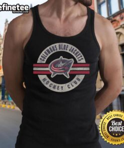 Good Columbus Blue Jackets surround tank top featuring team logo and colors, perfect for fans and summer wear.