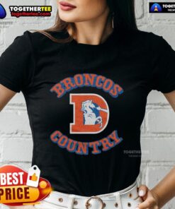 Good Denver Broncos Country Ladies Tee featuring vibrant team colors and stylish design, perfect for female fans.