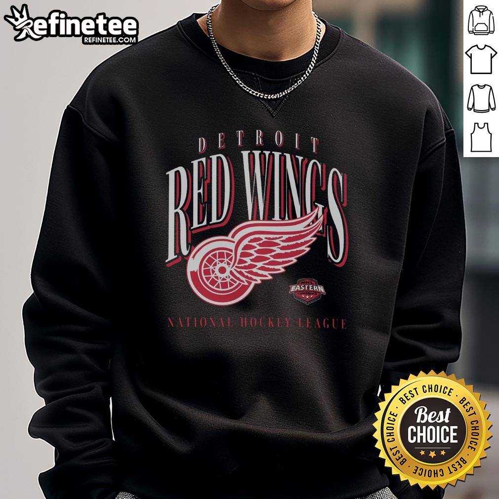 good-detroit-red-wings-crease-sweatshirt Detroit Red Wings Crease Sweatshirt featuring team logo, perfect for fans and casual wear during hockey season.