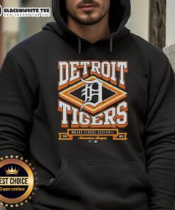 Alt Text: Stylish Good Detroit Tigers heater hoodie featuring team logo, perfect for fans to show their support in cold weather.