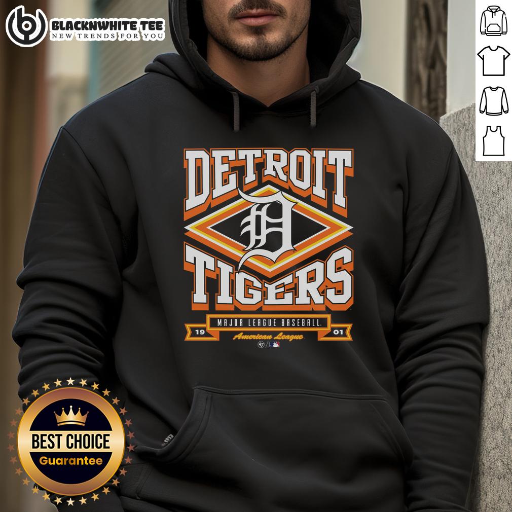 Good Detroit Tigers Heater Hoodie Alt Text: Stylish Good Detroit Tigers heater hoodie featuring team logo, perfect for fans to show their support in cold weather.