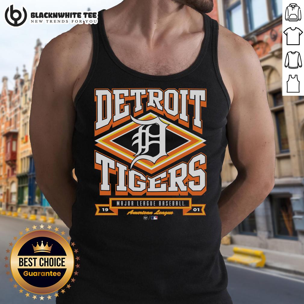 Good Detroit Tigers Heater Tank Top Alt Text: Good Detroit Tigers Heater Tank Top featuring vibrant team colors and logo, perfect for game day or casual wear.