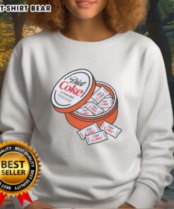 Good Diet Coke Zyn Pouches sweatshirt featuring a stylish design, perfect for fans of Diet Coke and Zyn products.