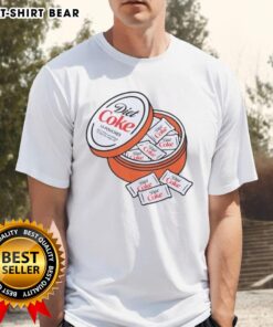 Good Diet Coke Zyn Pouches T-Shirt featuring a stylish graphic design for soda and nicotine enthusiasts.