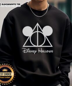 Good Disney Hallows Mickey Mouse X Deathly Hallows Sweatshirt featuring a unique design combining iconic characters.