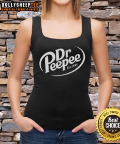 Funny spoof parody tank top featuring 'Good Dr. Peepee Est. 1885' design, perfect for humor lovers and casual wear.