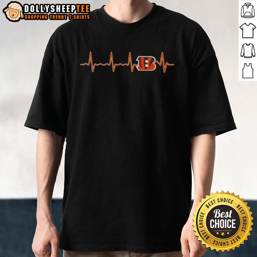 Good Fans Heartbeat Love Cincinnati Bengals Football T Shirt Good Fans Heartbeat Love Cincinnati Bengals Football T-Shirt featuring a stylish design for passionate Bengals supporters.