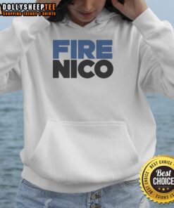 Good Fire Nico Dallas Mavericks Hoodie featuring vibrant team colors and logo, perfect for fans showcasing their team spirit.