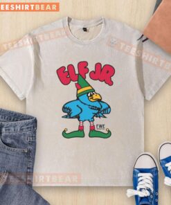 Good Ft Wright Drama Elf Jr washed t-shirt featuring a playful design perfect for drama enthusiasts and casual wear.