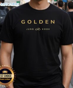 Good Golden Bighit BTS Jung Kook T-Shirt featuring vibrant design and stylish fit for fans of the K-pop star.
