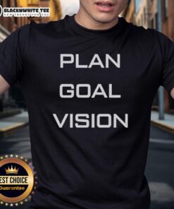 Alt Text: Good Harry Levin Goal Plan Vision T-Shirt featuring motivational design for goal-setting enthusiasts.