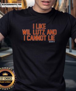 Good I Like Wil Lutz And I Cannot Lie T-Shirt featuring a playful design celebrating NFL player Wil Lutz.